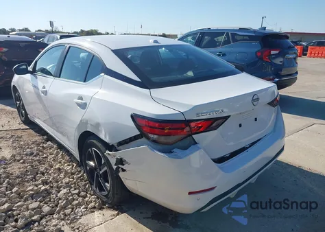 2025 Nissan Sentra Sv из США, поврежденный, VIN 3N1AB8CV6SY281964